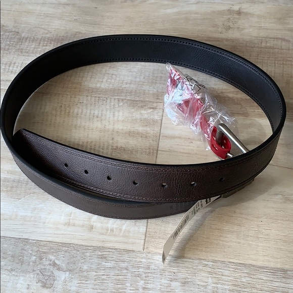 Levi’s Black/Brown Reversible Leather Belt - Picture 3 of 4
